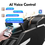 KOLLECKTIV 2025 Upgraded Massage Chair Full Body Zero Gravity 4D SL Track Yoga Stretching, AI Voice, Black - Image 8