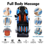 KOLLECKTIV 2025 Upgraded Massage Chair Full Body Zero Gravity 4D SL Track Yoga Stretching, AI Voice, White - Image 2